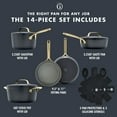 thumbnail image 5 of GreenPan GP5 11-Piece Ceramic Nonstick Cookware Set, 5 of 11
