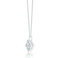 thumbnail image 4 of Lab Created Solitaire Diamond Pendant Necklace in 18K Gold, 4 of 7