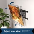 thumbnail image 3 of Mounting All Ultra Slim Large Full Motion Heavy-gauge Steel for TVs up to 90", 3 of 10