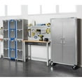 thumbnail image 12 of Seville Classics UltraHD 4-Door Stackable Locker Cabinets, 15" W x 18" D x 73.9" H, 12 of 14