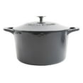thumbnail image 3 of Martha Stewart 4-Quart and 7-Quart Enamel on Cast Iron Dutch Ovens, 2 Pack (Assorted Colors), 3 of 8