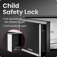thumbnail image 7 of Chefman 0.7 Cu. Ft. Countertop Microwave Oven, 700W, 7 of 8