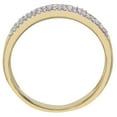 thumbnail image 5 of 0.23 CT. T.W. Baguette and Round Diamond Band in 14K Gold, 5 of 8