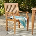thumbnail image 5 of Cambridge Casual Pacific Teak Outdoor Dining Patio Set, 6pc, 5 of 8