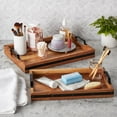 thumbnail image 3 of Member's Mark Acacia Wood Rectangular Serving Trays, Set of 2, 3 of 5