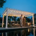 thumbnail image 2 of Range Steel Pergola with Trellis Roof & PowerPort, 2 of 5