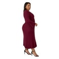 thumbnail image 3 of Edited by Hunter McGrady Women's Flare Midi Sweater Dress, 3 of 11