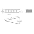 thumbnail image 5 of Vita Classic Vinyl 68" Ladder Trellis, 5 of 5