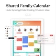 thumbnail image 5 of Cozyla 32" Digital Calendar Portable Family Hub & Planner bundle, 5 of 11