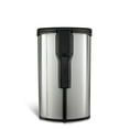 thumbnail image 3 of Nine Stars 13.2-Gallon Toe Tap Trash Can, Stainless Steel, 3 of 7