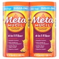 thumbnail image 1 of Metamucil Psyllium 4in1 Fiber Sugar-Free Powder, Orange, 26.6 oz., 2 pk., 1 of 1