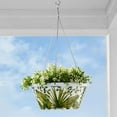 thumbnail image 6 of Member's Mark 14" Hanging Melamine Flower Pot with Stainless Steel Chain, 6 of 7
