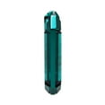 thumbnail image 4 of Swarovski Octagon Cut Green Crystal Lucent Statement Hoop Earrings, 4 of 5