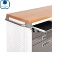 thumbnail image 11 of Seville Classics UltraHD 8-Piece Steel Garage Cabinet Storage Set With Rolling Workbench, 14 Feet Wide, 11 of 18