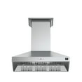 thumbnail image 1 of Forno Orvieto Wall Mount Range Hood In Stainless-Steel with Baffle Filters & Chimney, 1 of 5