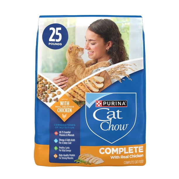 Purina 25 lb Complete Cat Chow, Small