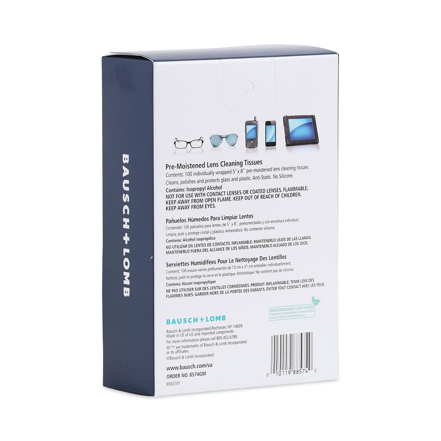 Bausch + Lomb Sight Savers Lens Cleaning Tissues