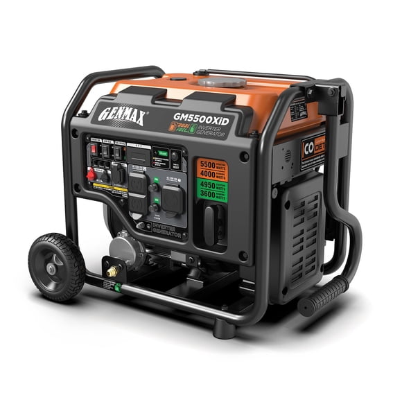 5,500/4,000-Watt Genmax Dual Fuel Open Frame Inverter With CO Sensor + Clean Inverter Technology