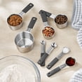 thumbnail image 1 of Member's Mark 8-Piece Stainless Steel Measuring Cup & Spoon Set, 1 of 4