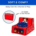 thumbnail image 2 of Disney Mickey Mouse Sit 'N' Play Portable Activity Seat for Babies by Delta Children, 2 of 3