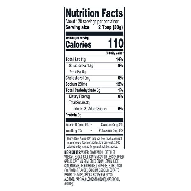 italian dressing sam's club Member's mark Food Service italian dressing (128 Fluid Ounce)