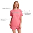 thumbnail image 4 of Champion Women's Short Sleeve Varsity Logo T-Shirt, 4 of 7