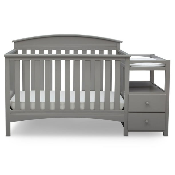 Delta Children Abby Convertible Crib 'N' Changer, Choose Color