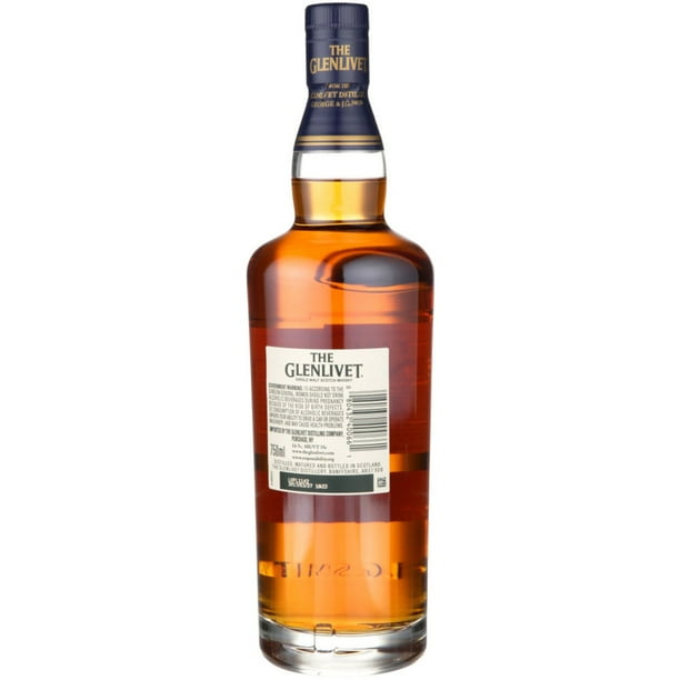 The Glenlivet Single Malt Scotch 18 Year Old Whisky, 750 ml