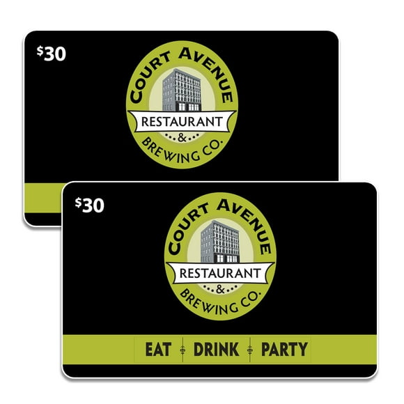 Court Ave Rest & Brew $60 Gift Card Multi-Pack, 2 x $30