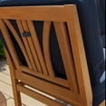 thumbnail image 7 of Cambridge Casual Catalina Teak Sofa Set with Cushions, 6pc, 7 of 11