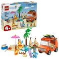 thumbnail image 1 of LEGO Bluey: Bluey’s Beach & Family Car Trip Building Set, 133 pc., 1 of 7