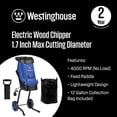 thumbnail image 2 of Westinghouse 1.7 in. 15 Amp Electric Wood Chipper and Shredder, 2 of 10