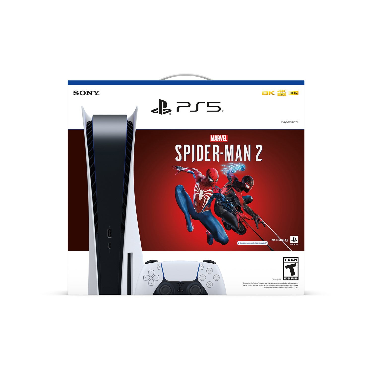 Sony PlayStation Disc Console Marvel's Spider-Man Standard