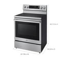 thumbnail image 5 of LG 6.3 cu. ft. Electric Single Oven Free-Standing Range with New Handle and Edge-to-edge Cooktop, 5 of 10
