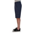 thumbnail image 5 of IRON Clothing Men's Flex Waistband Stretch Hybrid Multi Pocket Cargo Short, 5 of 6