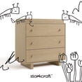 thumbnail image 9 of Storkcraft Texas 3 Drawer Chest with Removable Changing Topper, Choose Color, 9 of 9