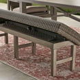 thumbnail image 6 of Member's Mark Hampton Ping Pong Dining Set with Sunbrella Fabric, 6pc, 6 of 7