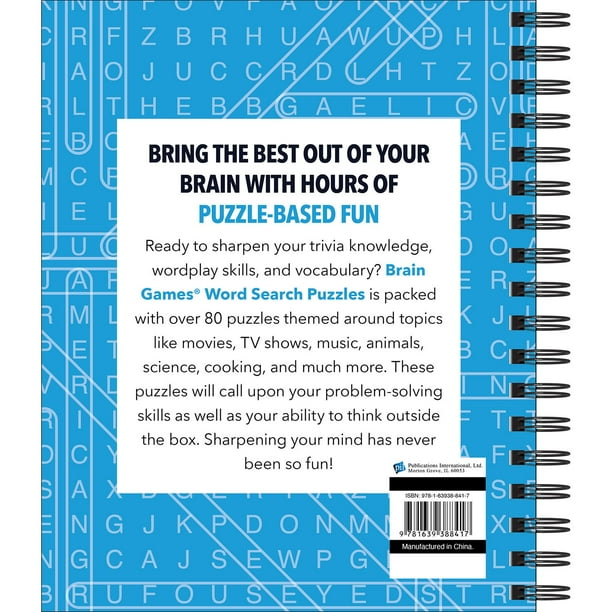 Word Search Puzzles, Spiral Bound - Samsclub.com