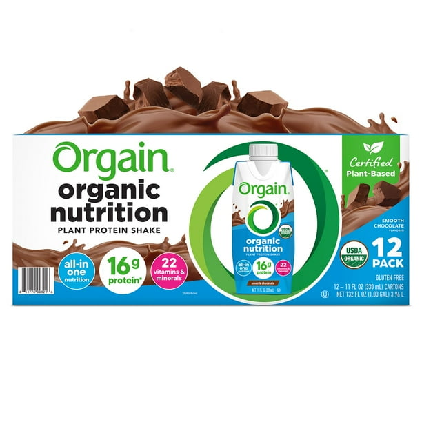 Orgain Organic Nutrition Vegan All-in-One Protein Plant Based RTD