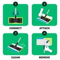 thumbnail image 4 of Swiffer Sweeper Mop Heavy Duty Wet Cloth Refills, Lavender, 54 ct., 4 of 10