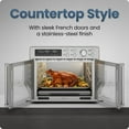 thumbnail image 5 of Chefman 10-in-1 Stainless Steel French Door Toaster Oven Air Fryer, 5 of 8