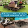 thumbnail image 3 of Solartec Indoor + Outdoor Rectangle Pet Cot, Choose Size & Color, 3 of 8