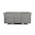 thumbnail image 15 of Tristan 3pc Fabric Power Reclining Set with Heat and Massage, Gray, 15 of 23