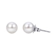 thumbnail image 1 of White Cultured Freshwater Pearl Stud Earrings, 1 of 3