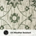 thumbnail image 4 of Nicole Miller New York Patio Country Ayala Botanical Floral Indoor/Outdoor Area Rug, 4 of 9