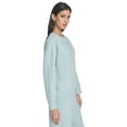 thumbnail image 2 of DKNY Women's Hi-Lo Crewneck Sweatshirt, 2 of 7