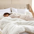 thumbnail image 2 of The Big Cozy Plush Comforter, 106" x 94", 2 of 5