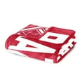 thumbnail image 5 of Logo Brands Arkansas Razorbacks 60"x70" Super Plush Blanket, 5 of 6
