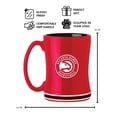 thumbnail image 3 of Logo Brands Atlanta Hawks 14oz Relief Mug Set, 3 of 5