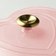 thumbnail image 7 of Tramontina 3-Quart Heart Shape Enameled Cast Iron Dutch Oven (Shallow, Oven Safe), 7 of 10